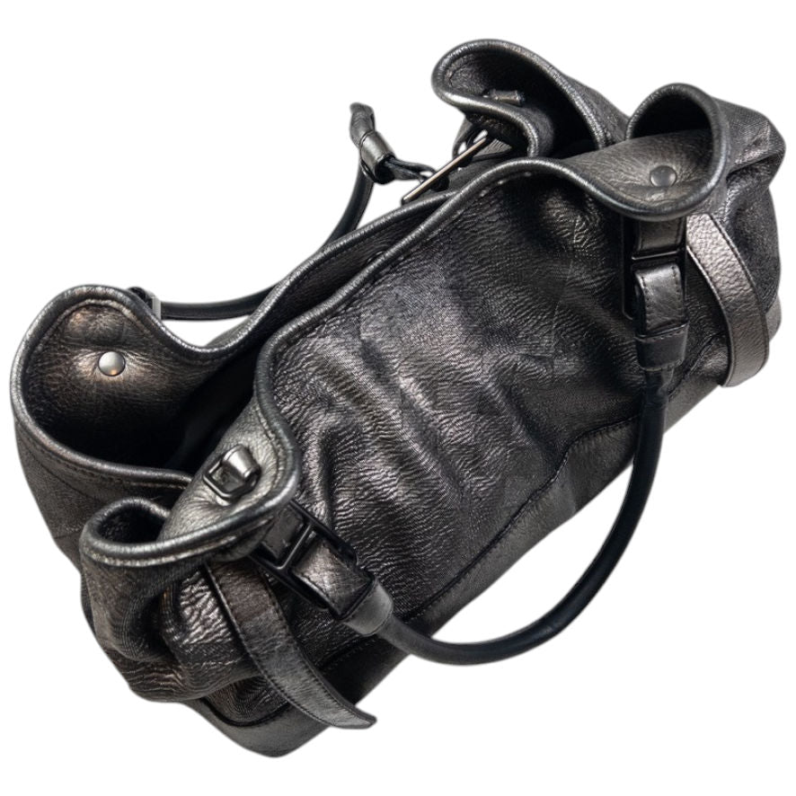 Vintage Burberry Metallic Nova Check Shoulder Bag