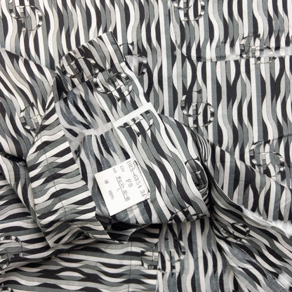 Vintage Dior Monsieur Monogram Short Sleeve Button Up Shirt Size L