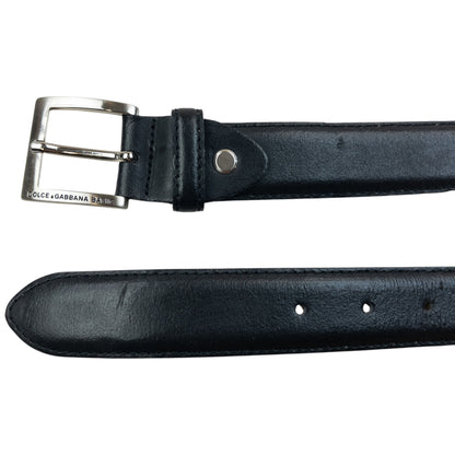 Vintage 2000s Dolce & Gabbana Leather Belt Size XL