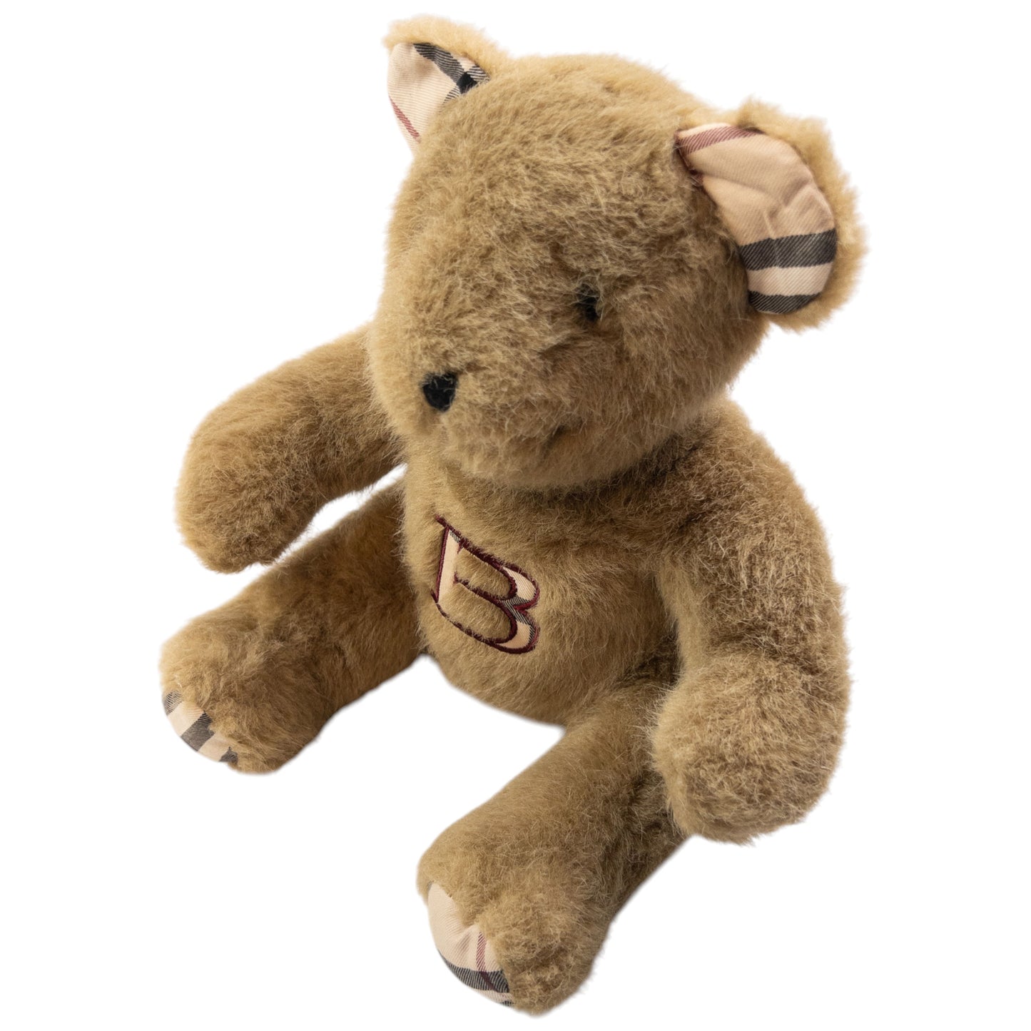 Vintage Burberry Nova Check Teddy Bear