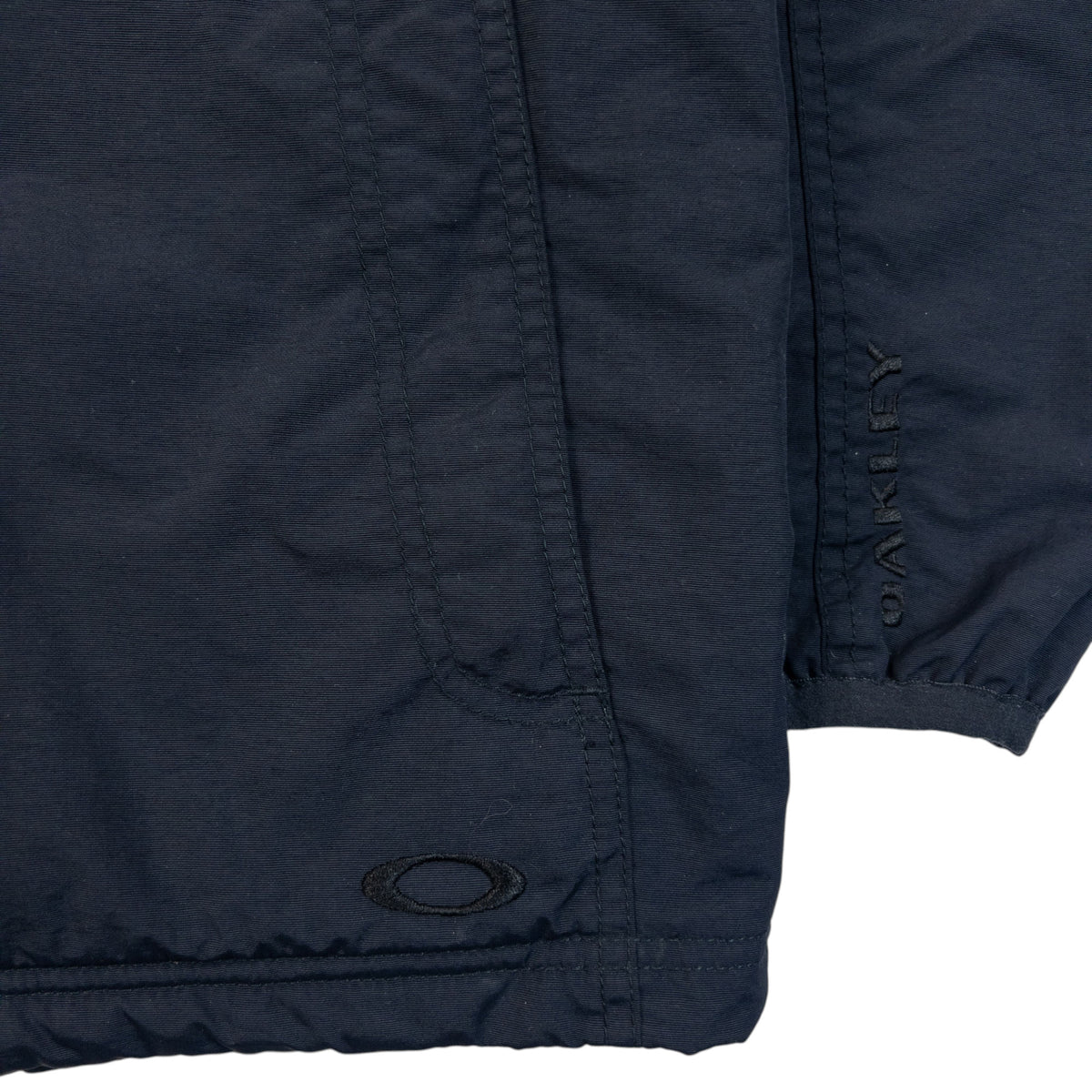 Vintage 2000s Oakley Fleece Lined Jacket in navy, photo 5