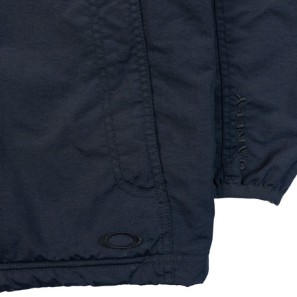 Vintage 2000s Oakley Fleece Lined Jacket in navy, photo 5