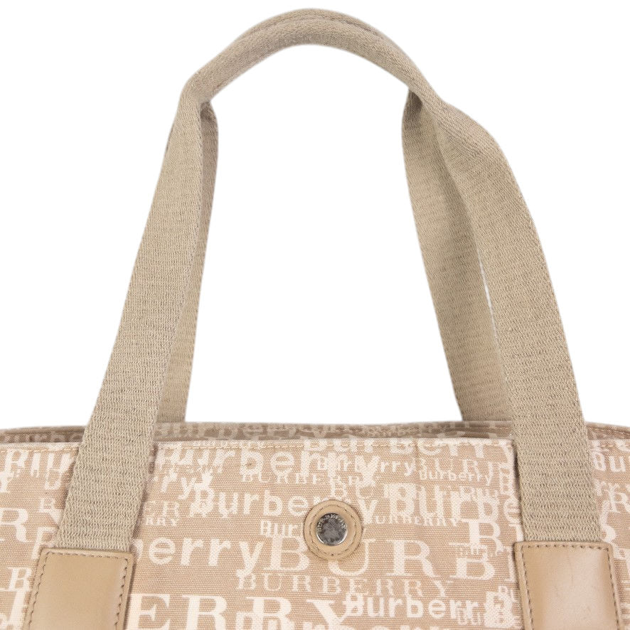 Vintage Burberry Monogram Shoulder Bag