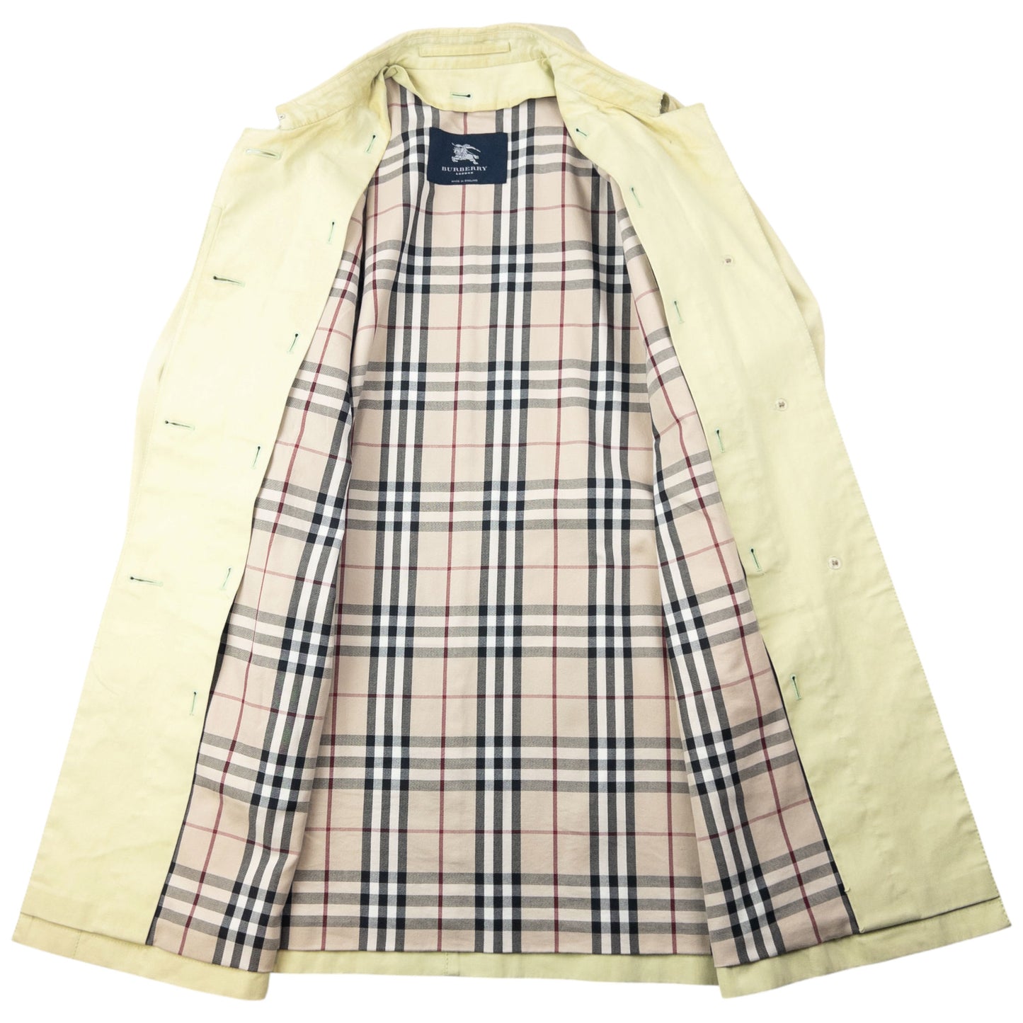 Vintage 2000s Burberry Nova Check Lined Jacket Womens Size S