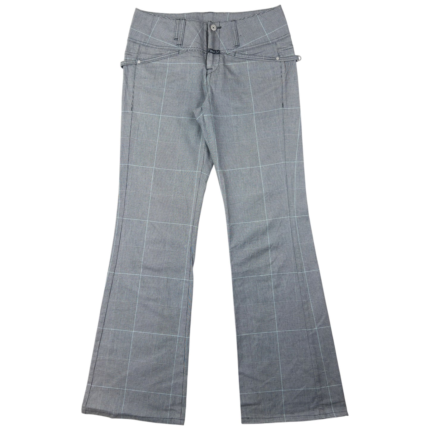 Vintage Marithe + Francois Girbaud Checkered Trousers Womens Size W30