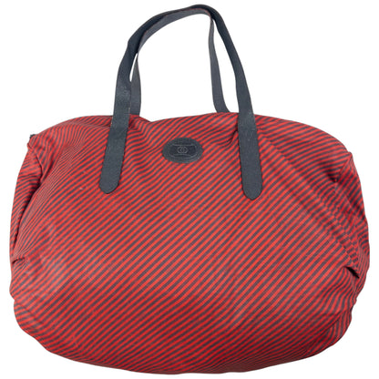 Vintage Gucci Striped Shoulder Bag & Matching Pouch