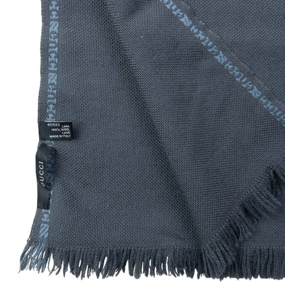 Vintage 2000s Gucci Wool Scarf