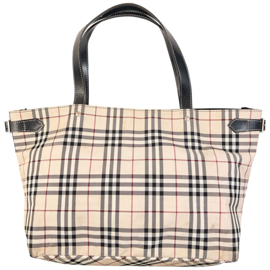 Vintage 2000s Burberry Blue Label Nova Check Shoulder Bag