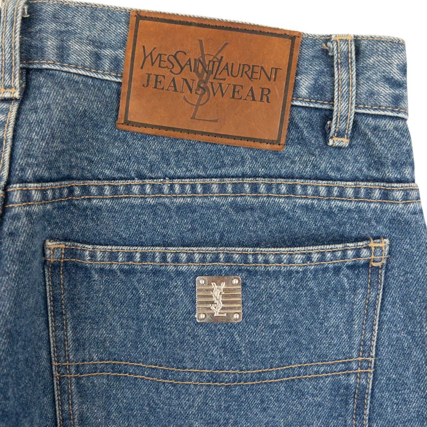 Vintage 2000s YSL Yves Saint Laurent Denim Jeans Size W32