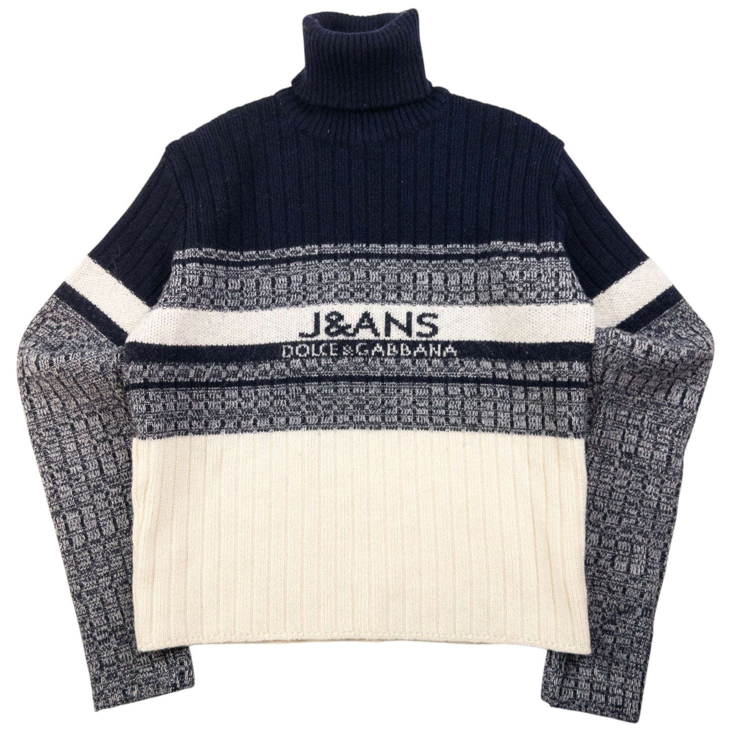 Vintage Dolce & Gabbana Knit Turtleneck Jumper Womens Size S