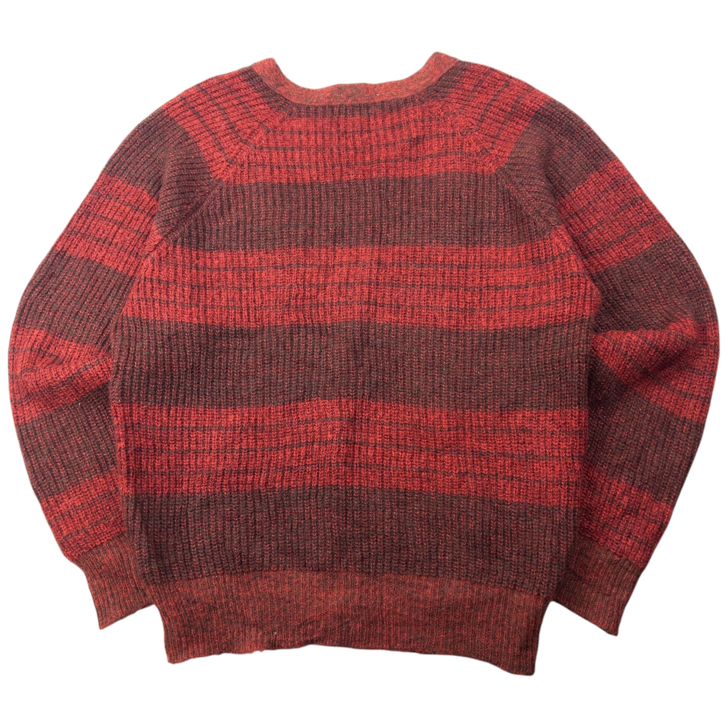 Vintage 80s Issey Miyake Striped Knit Cardigan Size M