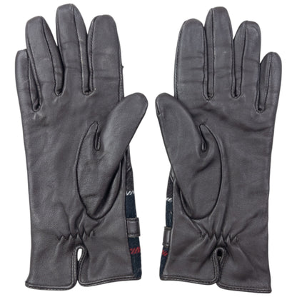 Vintage Barbour Leather Gloves Womens Size M