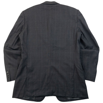 Vintage 90s Yohji Yamamoto D'Urban A.A.R Checkered Blazer Jacket Size M