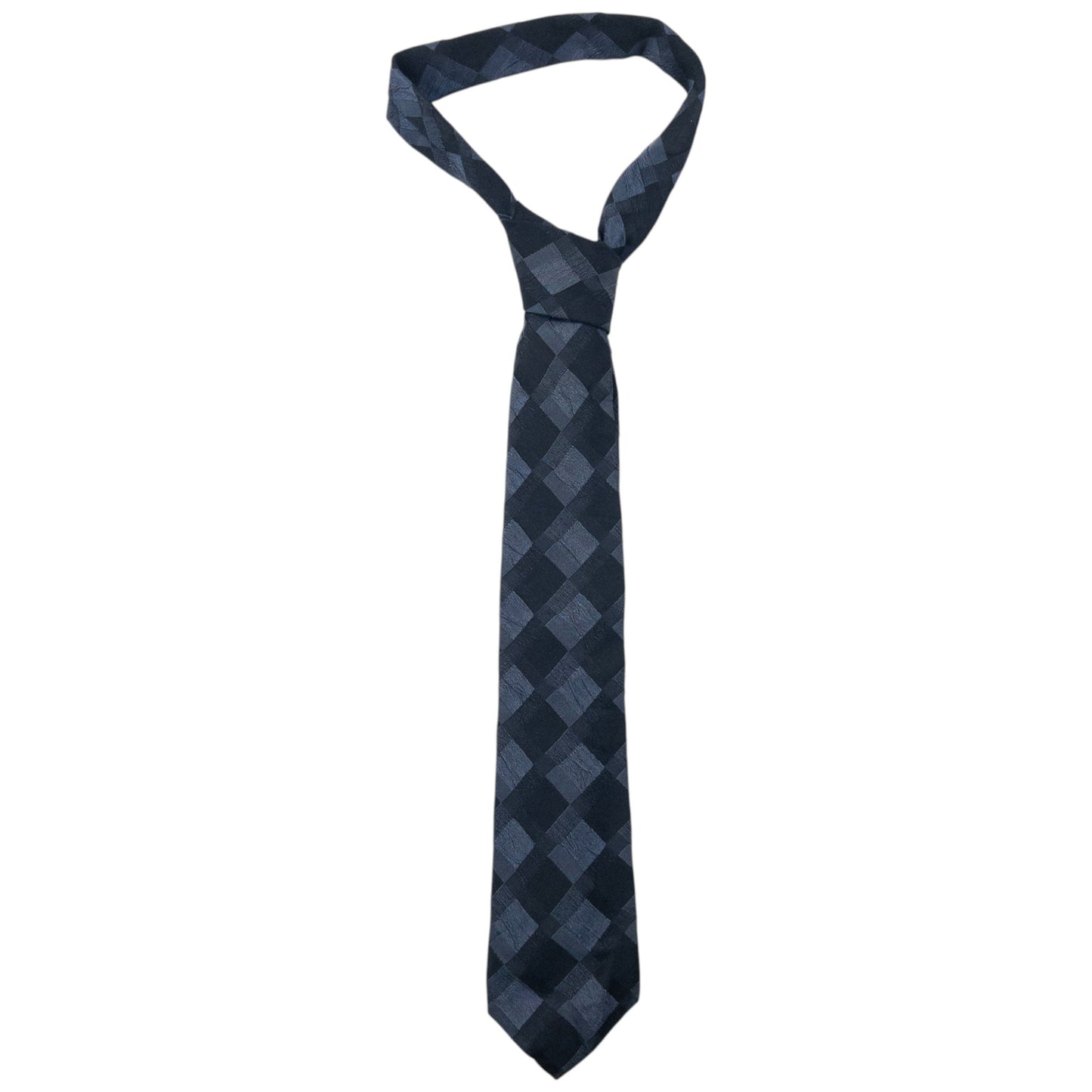 Vintage 90s Issey Miyake Pattern Silk Tie