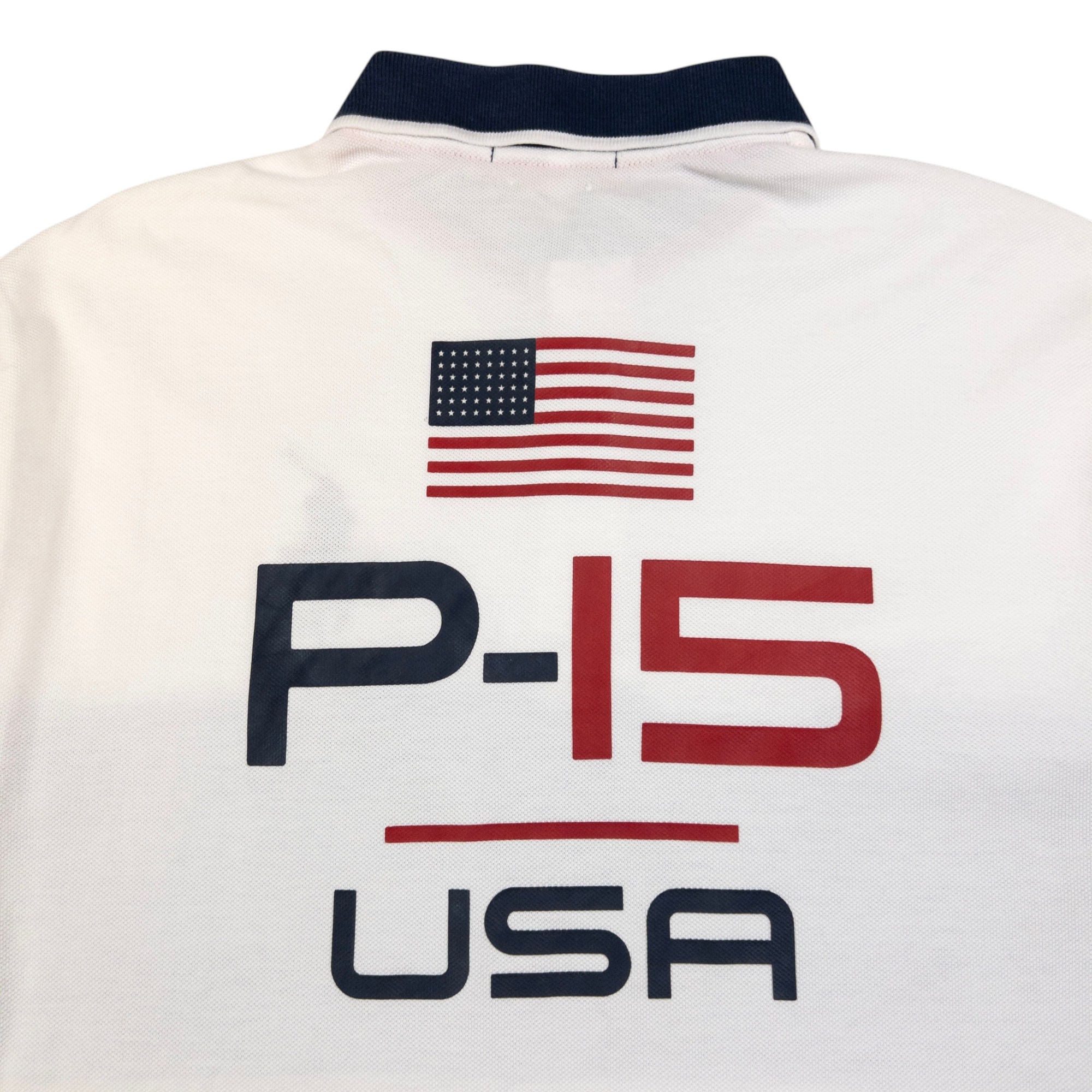 Vintage Polo Ralph Lauren Open 65 Offshore Racing USA Polo Shirt Size L
