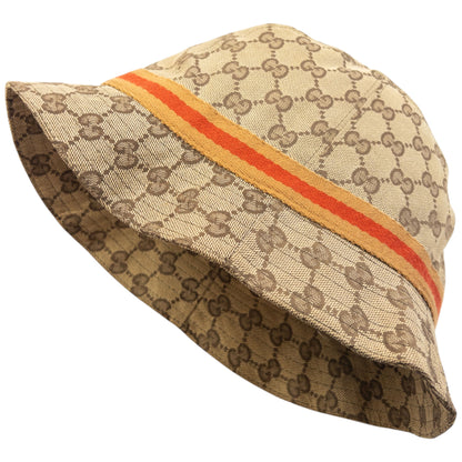 Vintage 2000s Gucci Monogram Bucket Hat Size M