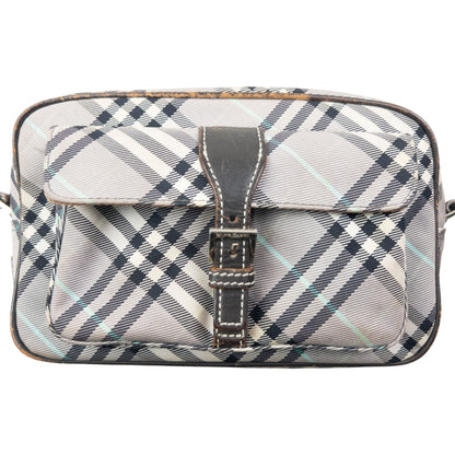 Vintage 2000s Burberry Blue Label Nova Check Crossbody Bag