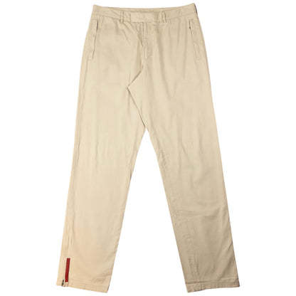 Vintage Prada Sport Zip Cuff Trousers Size W31