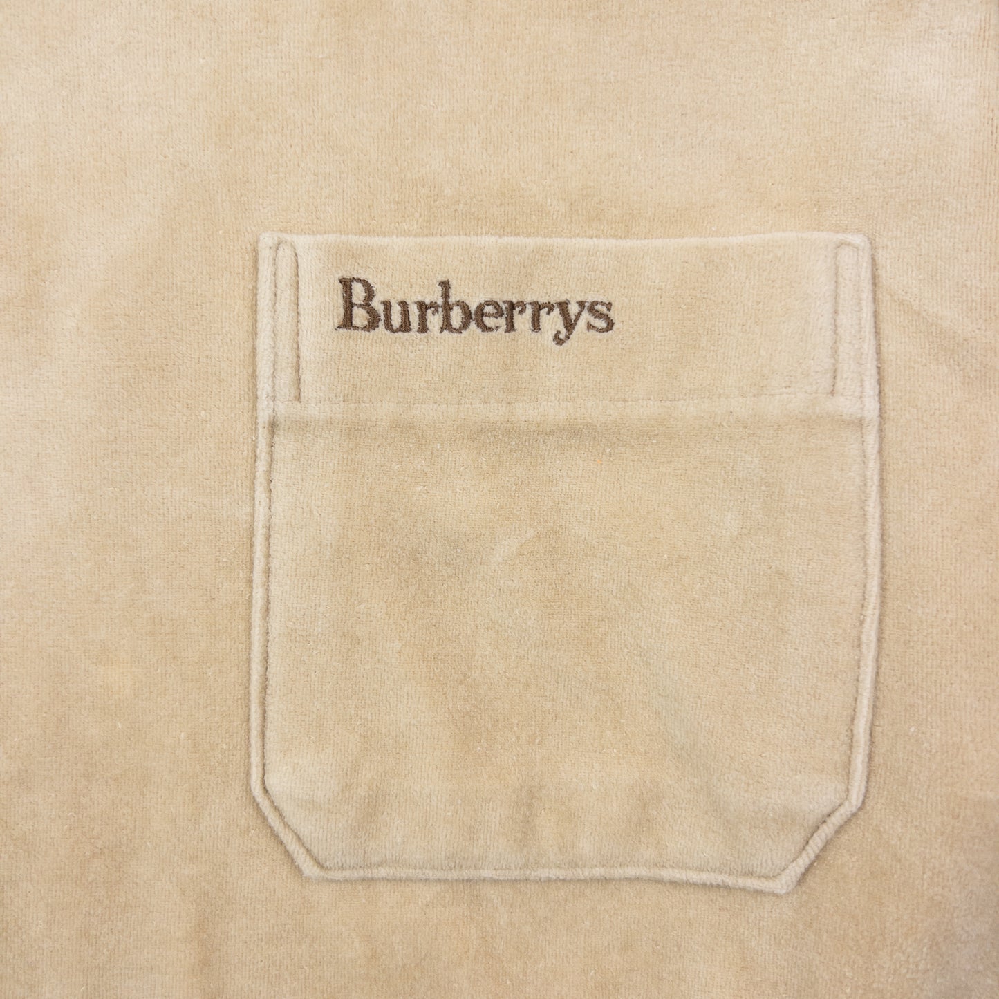 Vintage 90s Burberry Velour Jumper Size L