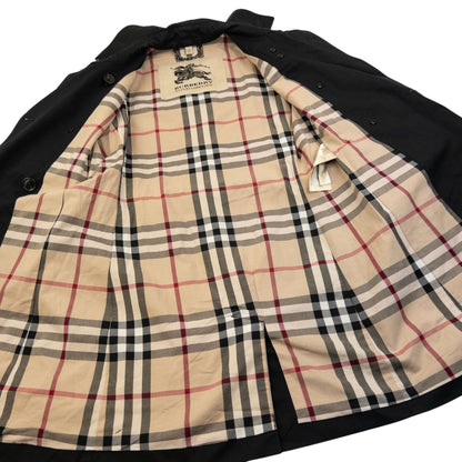 Burberry Nova Check Lined Belt Waist Jacket Womens Size S