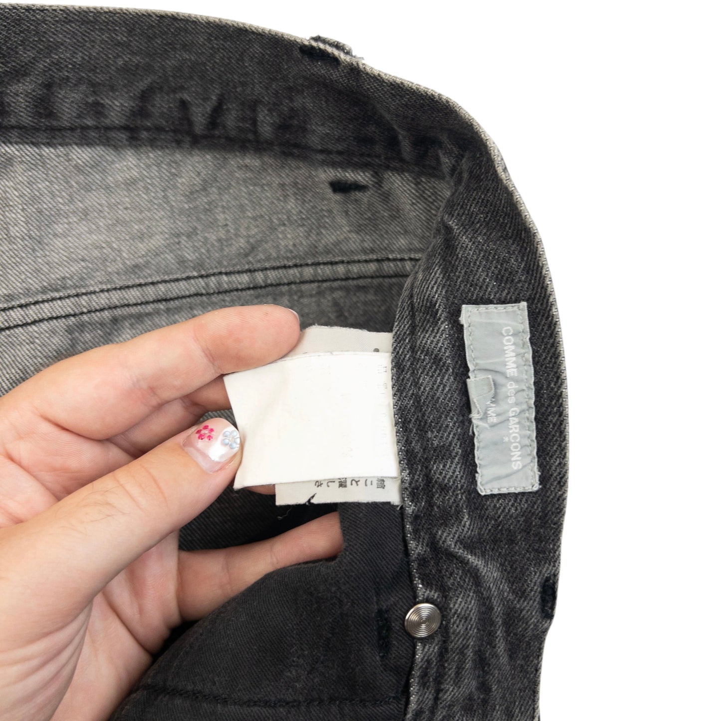 Vintage 90s Comme Des Garçons HOMME Denim Jeans Size W30