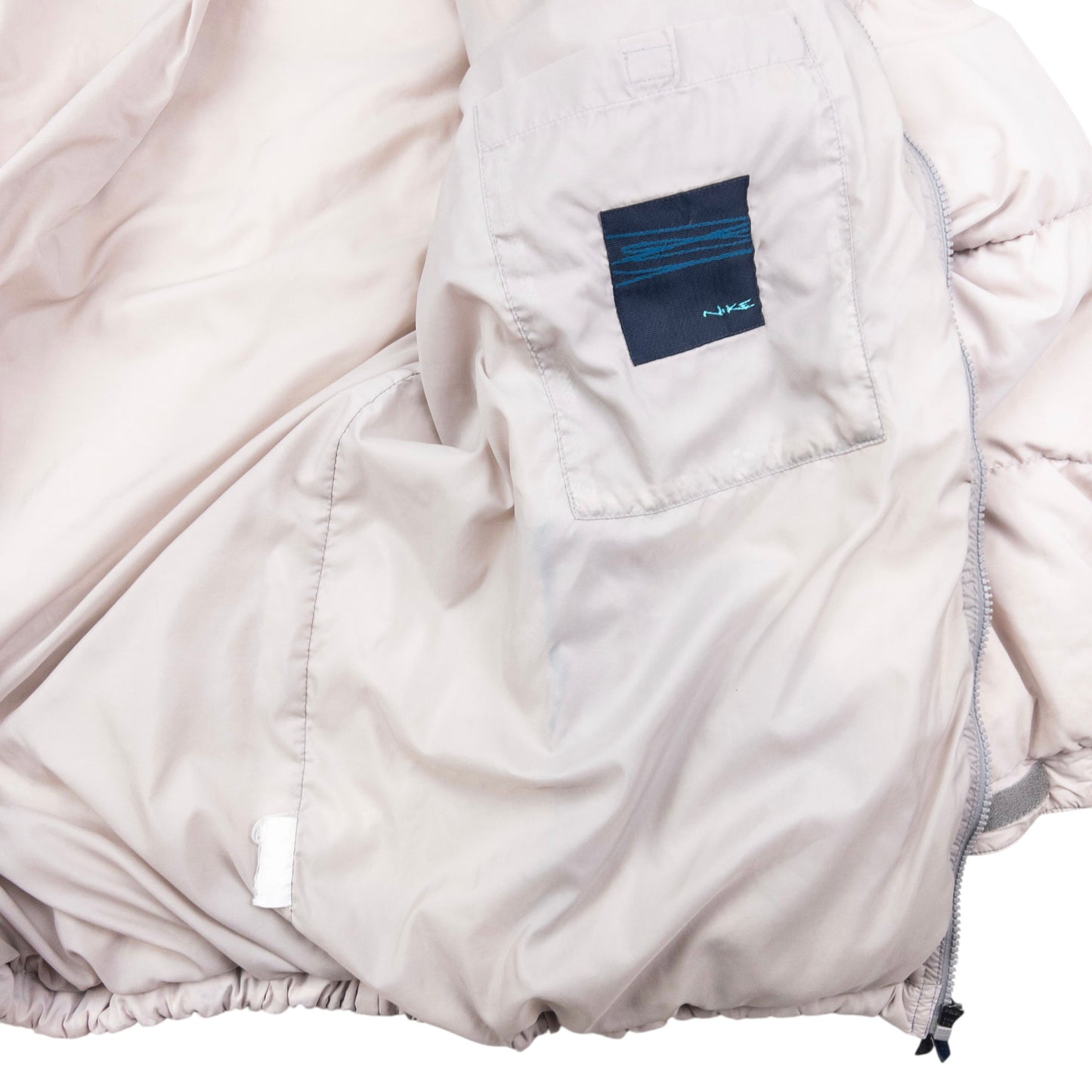 Vintage 2000s Nike Zip Up Puffer Jacket Size L