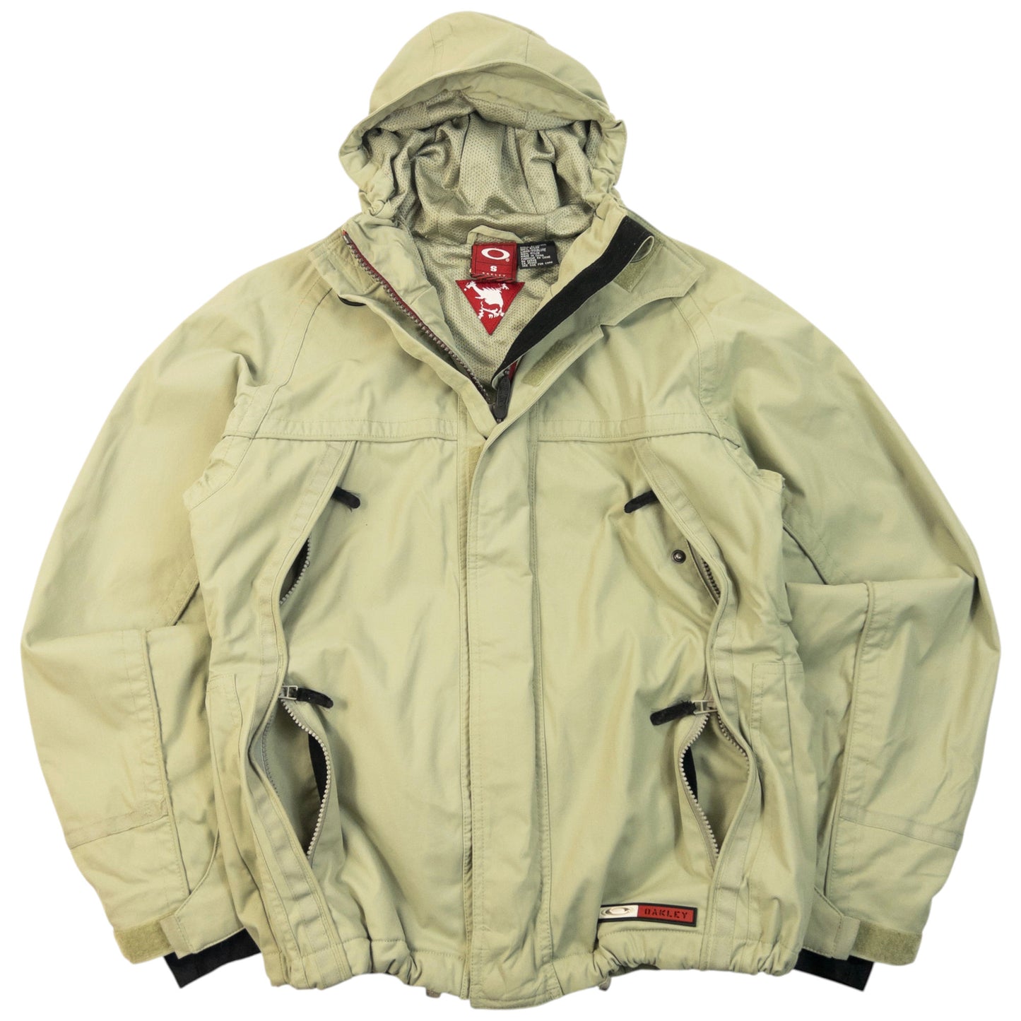 Vintage 90s Oakley Zip Up Snowboarding Jacket Size S
