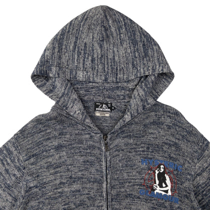 Vintage Hysteric Glamour Zip Up Knit Hoodie Size M