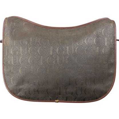 Vintage 80s Gucci Monogram Crossbody Bag