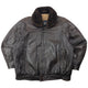 Vintage 80s Burberry Zip Up Leather Jacket Size XL