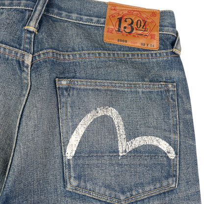 Vintage Evisu Double Gull Japanese Denim Jeans Size W32