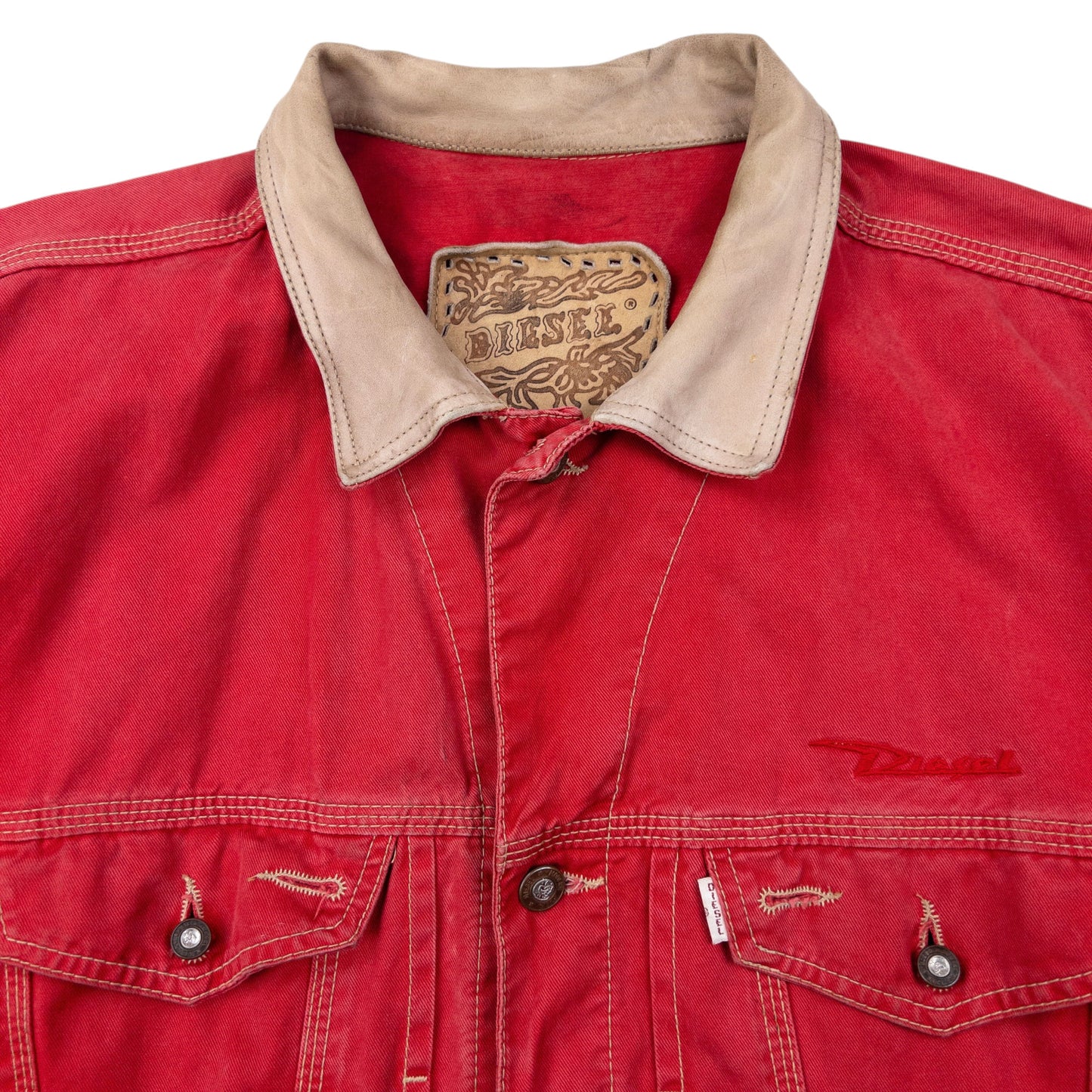 Vintage Diesel Button Up Jacket Size XL