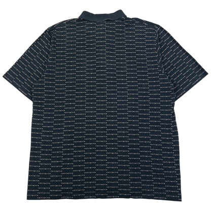 Vintage 2000s Burberry Monogram Polo Shirt Size L