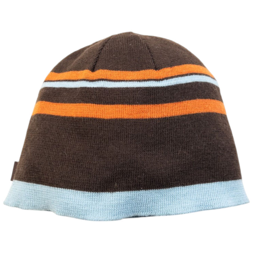 Vintage 2000s Stussy Striped Beanie Hat