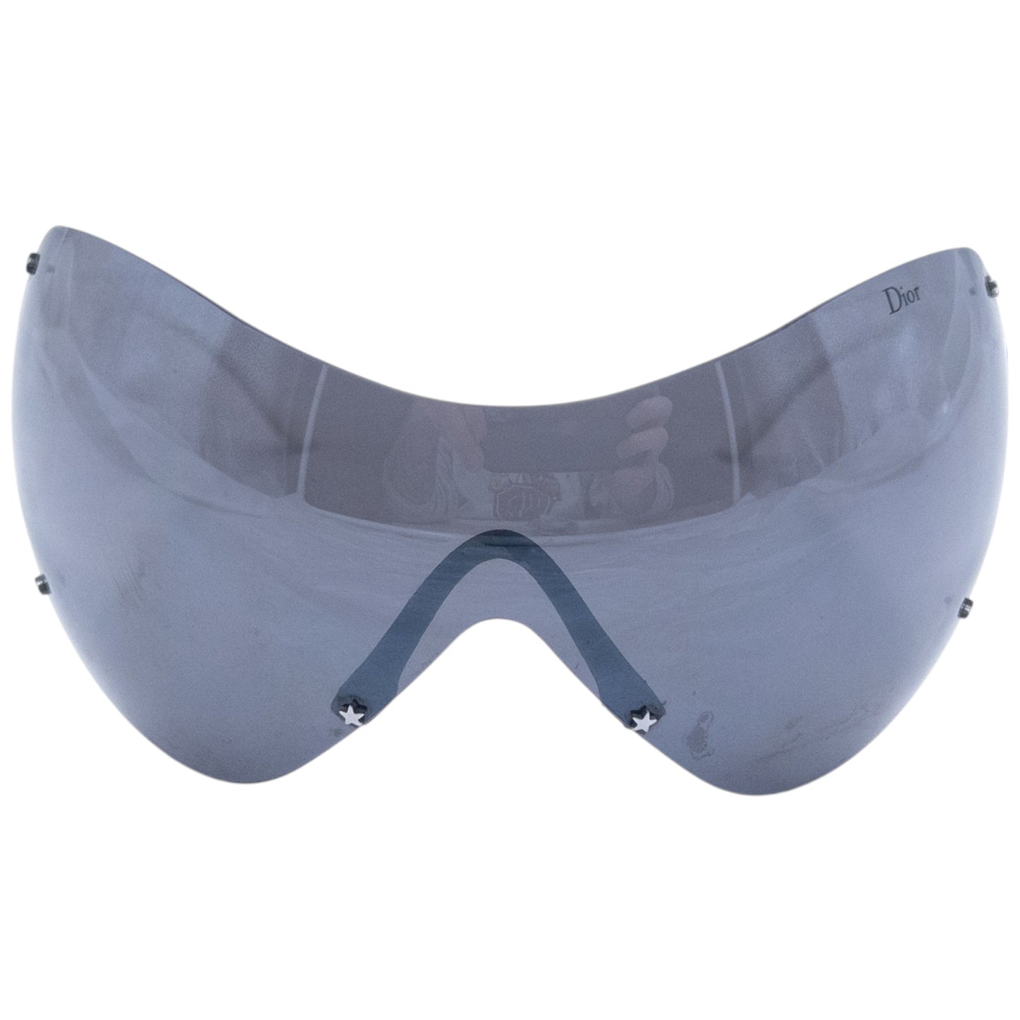 Vintage Dior Ski Rimless Shield Star Sunglasses