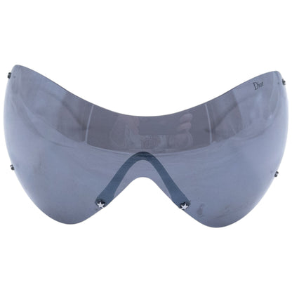 Vintage Dior Ski Rimless Shield Star Sunglasses