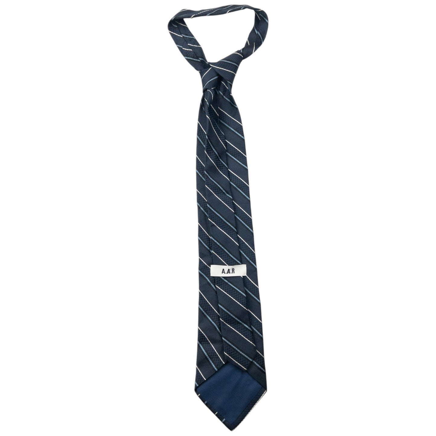 Vintage 90s Issey Miyake Striped Silk Tie