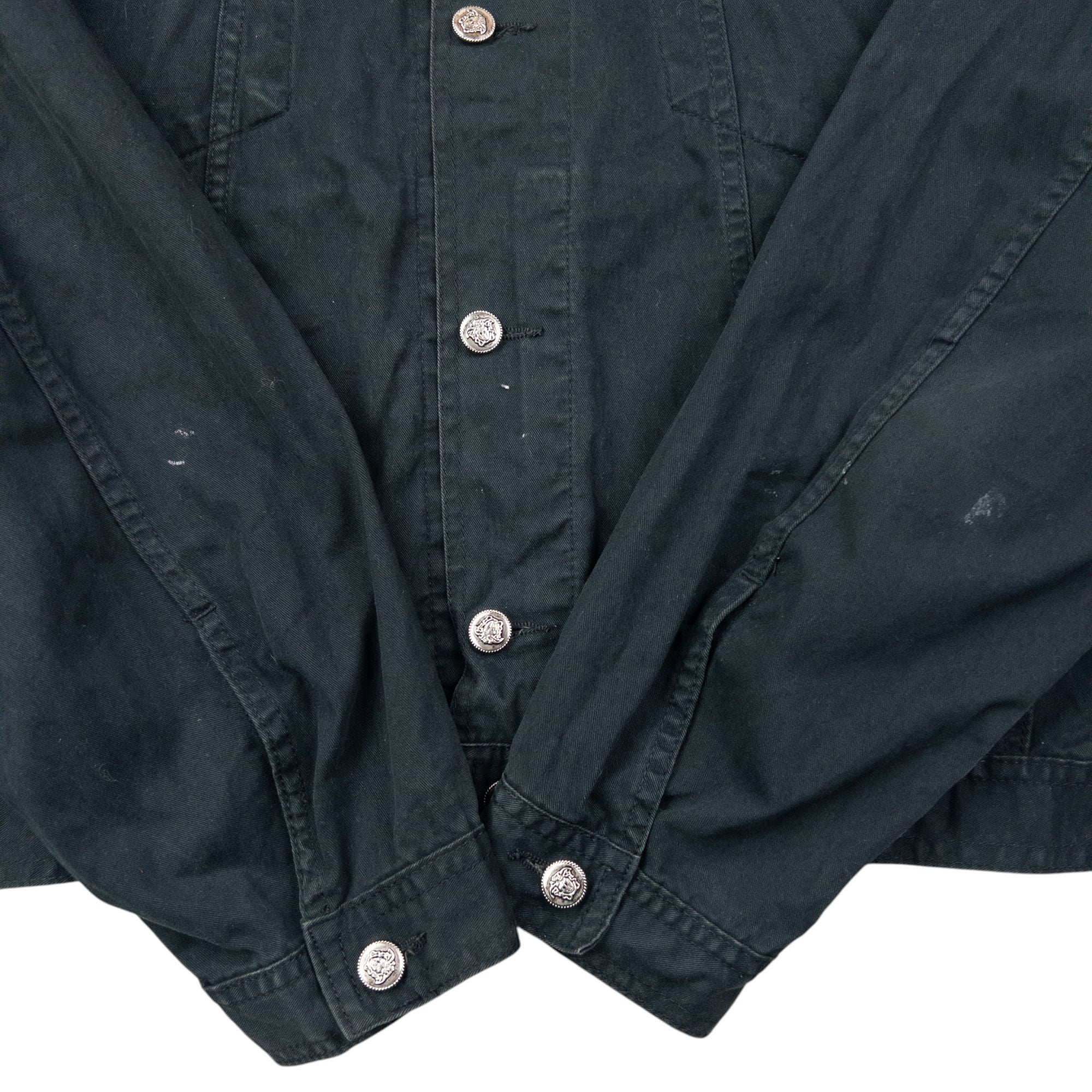 Vintage 90s Versace Jeans Couture Button Up Jacket Size XL