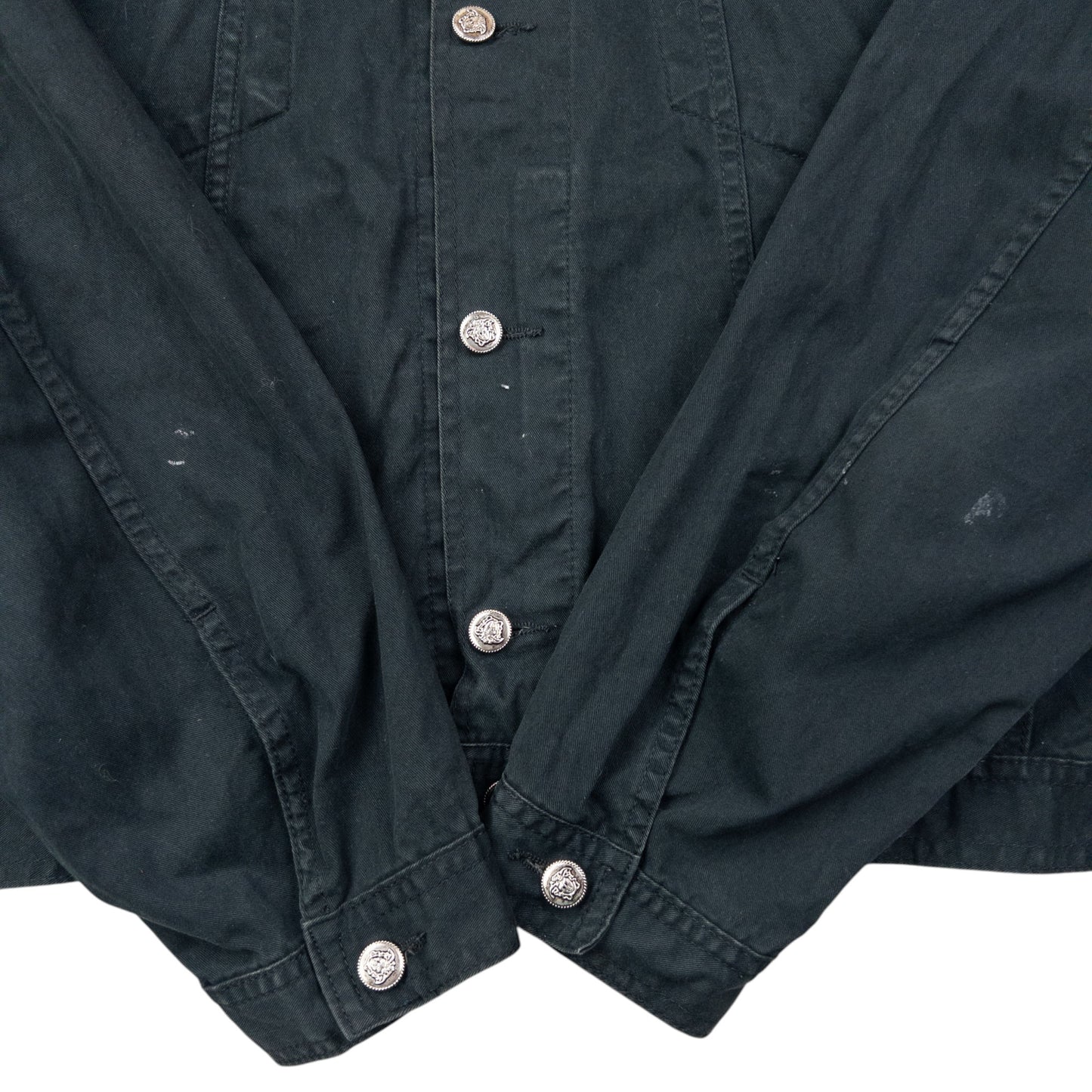 Vintage 90s Versace Jeans Couture Button Up Jacket Size XL