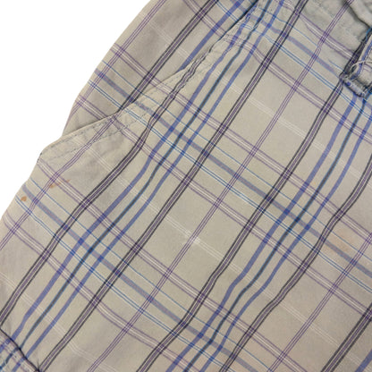 Vintage Stussy Checkered Cargo Shorts Size W34