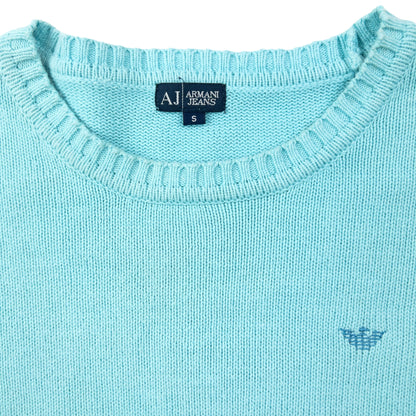 Vintage 2000s Armani Jeans Wool Knit Jumper Womens Size S