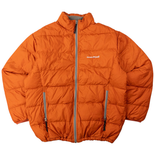Vintage Montbell Zip Up Puffer Jacket Size M
