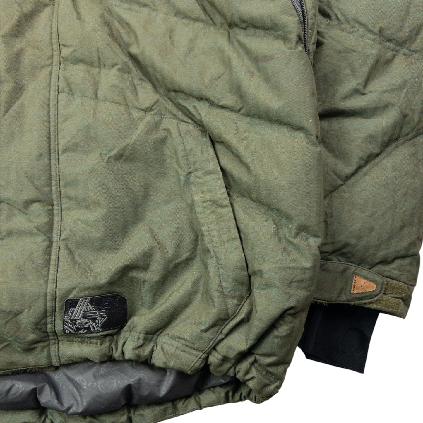 Vintage 2000s Oakley Fur Hood Puffer Jacket Size L