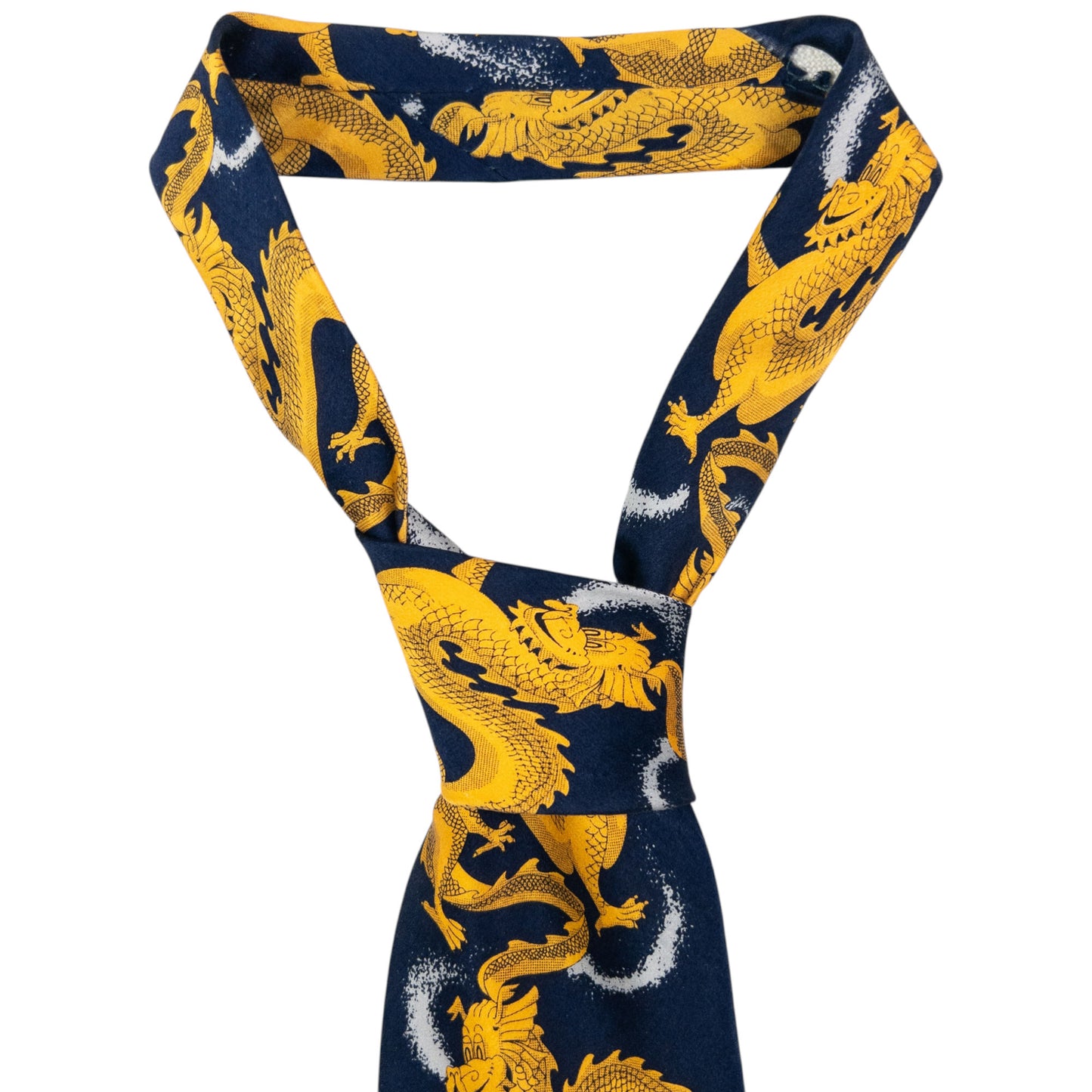 Vintage Giorgio Armani Dragon Silk Tie