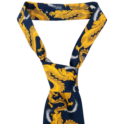 Vintage Giorgio Armani Dragon Silk Tie