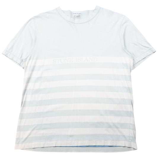 Vintage 2000s Stone Island Striped T Shirt Size M