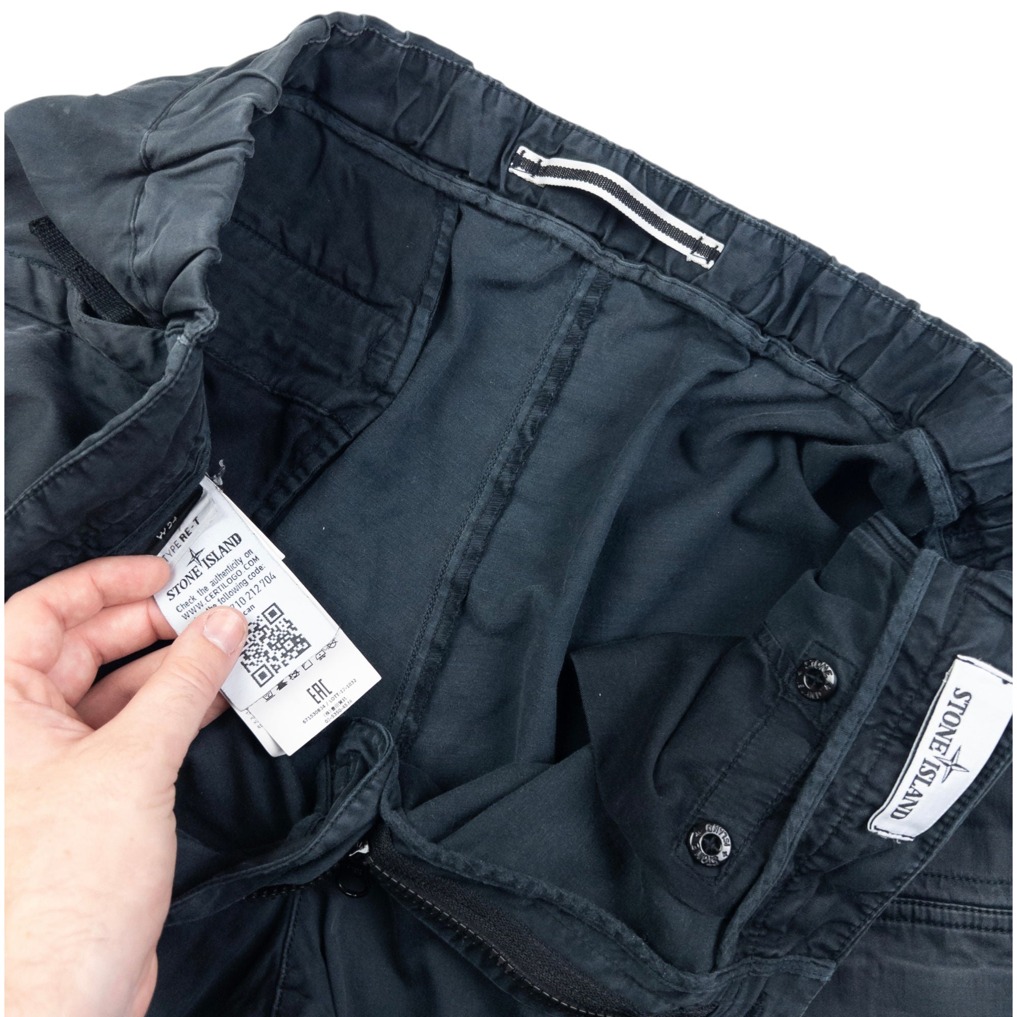 Vintage Stone Island Cargo Trousers Size W36