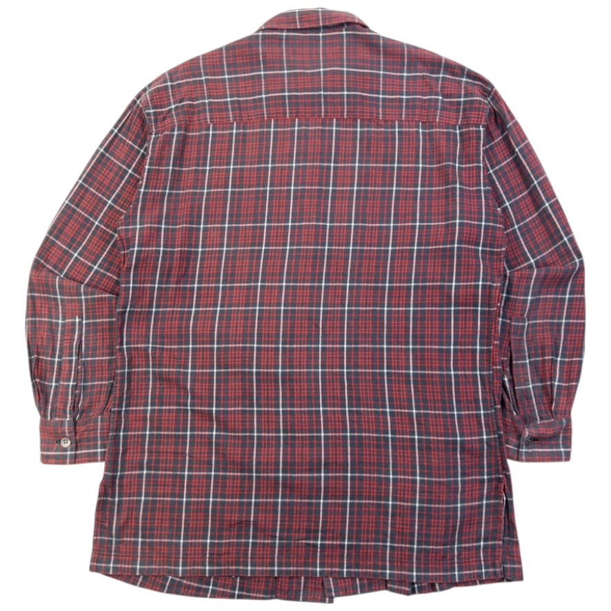 Vintage 2000s Issey Miyake Checkered Long Sleeve Button Up Shirt (cotton), photo 2