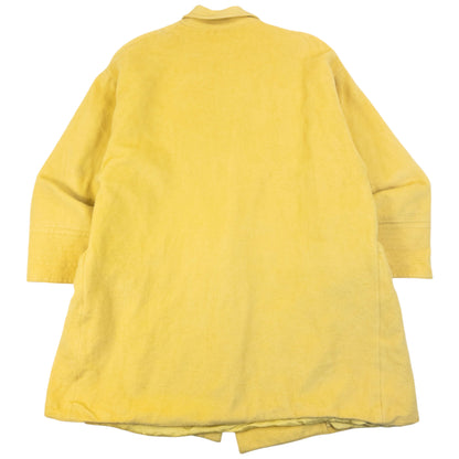 Vintage 90s Gianni Versace Wool Jacket in yellow, photo 2