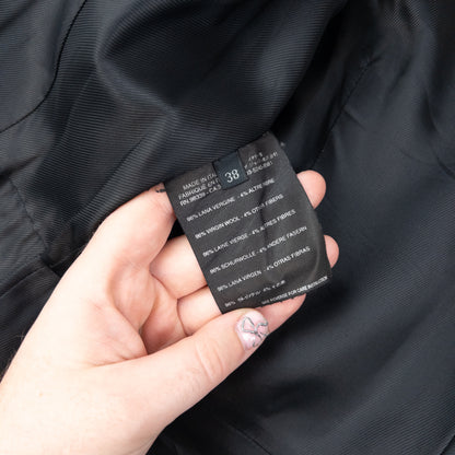 Vintage 2004 Prada Pattern Button Up Jacket Womens Size S